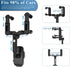 Phone Mount for Car, Rear View Mirror Phone Holder, Rotatable and Retractable Phone Holder for Car Compatible with iPhone Samsung All 4-7 Inch Cel...