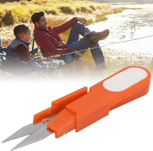 Sewing Scissors Snip Thread Cutter, Safety Trimmer Cross?stitch Clipper Snip Thread Cutter U Shape Sewing Scissors Accessory(orange)...