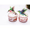 GEORLD Edible Cupcake Topper Wafer Hummingbird Cake Bird Decoration by Wafer Paper,12 Counts,Flat not 3D...