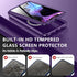 Hekodonk for Galaxy S24 Case,Compatible with MagSafe,Built-in Screen Protector & 2X Camera Lens Protector,Full Body Shockproof Protective Phone Ca...