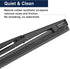 X AUTOHAUX 12inch Rear Windshield Wiper Blade Arm Set for Vauxhall for Astra 2005 2006 2007 2008 2009 2010...