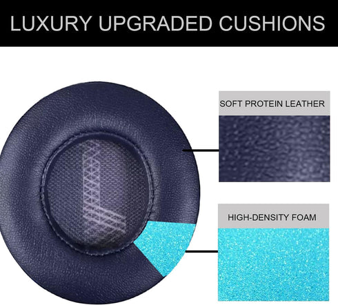 Replacement Ear Pads for JBL E35 E45 E45BT Bluetooth Wireless Headphones, Ear Pads Cushions with High-Density Noise Isolation Foam, Made Soft Prot...