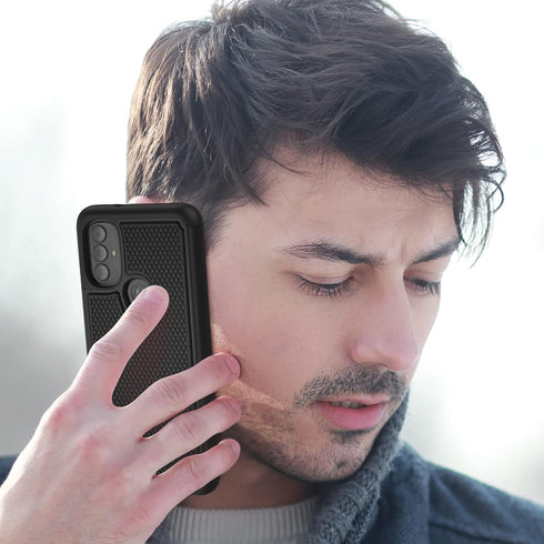 BNIUT for Motorola Moto G Power 2022 Case: Moto G Play 2023 case & Moto G Pure 2021 case - Dual Layer Protective Heavy Duty Phone Cover Shockproof...