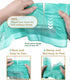 AYOTEE Compostable Small Trash Bags 4 Gallon Trash Bags Drawstring, Small Compost Bags 4 Gallon Garbage Bags 40 Counts,Unscented Biodegradable Tra...