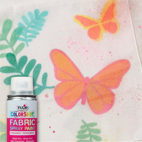 Tulip ColorShot Instant Spray Fabric Color 3oz. Neon Pink...