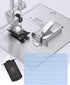 POANES Magnetic Seam Guide for Sewing Machine, Metal Seam Guide, Magnetic Sewing Guide with Clip, Hemmer Guide, Sewing Supplies & Tools with Thin ...