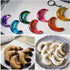 Fewo 2 Pack Moon Ice Cube Tray Silicone Crescent Mold for Chocolate Candy Gummy Jello Jelly Resin Cake Mini Soap Wax Crayon Melt...