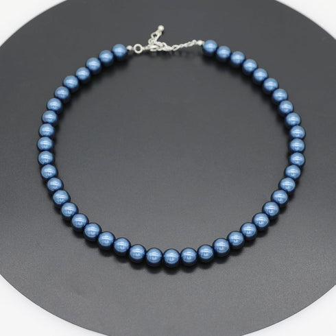 Pearl Choker Necklace for Women AAA+ Simulated Shell Pearl Necklace Strand Variety Of Colors 10mm Pearls Length 17 Inches...
