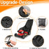 Outdoors Lawn Mower Cover Waterproof Heavy Duty 420D Polyester Oxford Push Mower Cover Fit With Handle & Cover Storage Bag, Black...