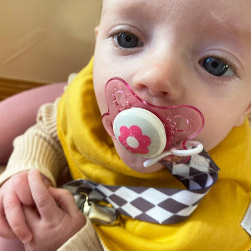 Babygoal Neutral Pacifier Clips, 6 Pack Binky Paci Holder Clips and Leash for Boys and Girls Fits for Most Pacifier, Binkie Styles & Baby Teethers...