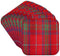 3dRose CST_113037_2 Traditional Red Tartan Pattern-Scottish Plaid with Green and Blue Checks-Checkered Scotland-Soft Coasters, Set of 8...