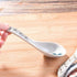Japanese Style Soup Spoons set of 8, Ceramic Ramen Spoons Serving for Wonton, Salad, Porridge...