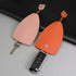 SUPERDANT Leather Cutting Dies Leather Key Sleeve Wooden Die Cutting Protective Car Key Case Cover DIY Craft Die Cut Faux Leather Key Holder Stora...