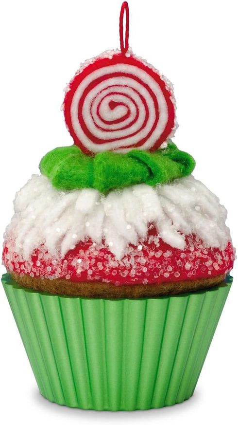 Hallmark Keepsake Ornament Peppermint Swirl Cupcakes 2016...