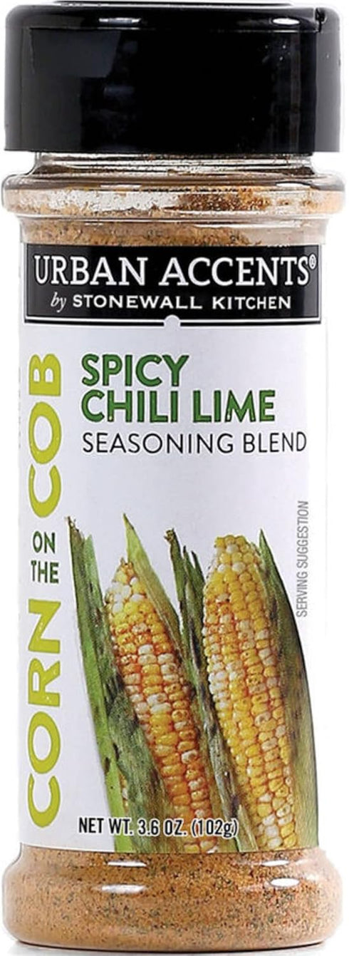 Urban Accents Corn on the Cob Vegetable Seasoning, Chile Lime and Chipotle Parmesan (2-pack)...