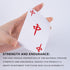 drizzle Poker Mahjong Playing Cards Table Game Chinese Blue and white porcelain Design 144 Card Chips Set PVC Plastic Waterproof Portable Leisure ...