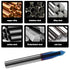 The Lord of the Tools Chamfer End Mill 2 Flutes Chamfer Cutter 6mm Shank Tungsten Steel V Groove Router Bit Power Tool Accessories for Machine Too...