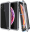 Punkcase Magnetic Shield, Protective Metal Frame Case W/TPU Layer | 9H Tempered Glass Clear Back & Attachable Screen Protector | Strong Magnetic C...