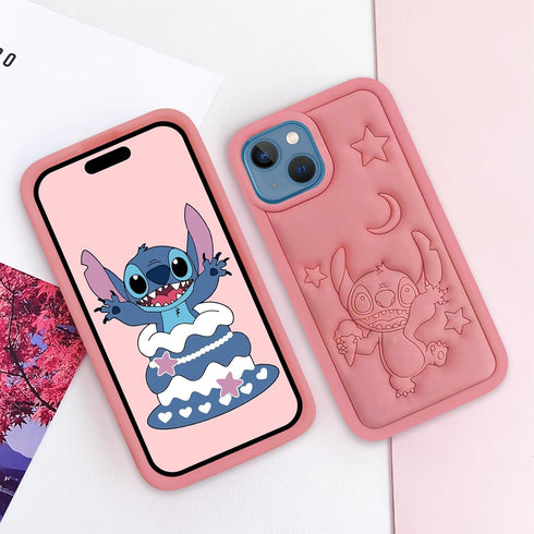 Case for iPhone 13 Mini/12 Mini - Cute 3D Cartoon Silicone Cover - Love Kawaii Animal Skin - Full Protective Case for Kids, Girls, Boys Teens Cove...