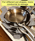 Pot and Pan Protectors Cookware for Stacking 12 Pcs (10" 14" 15"), Cookware Protector Set, Pots and Pans Dividers, Avoid Scratching Marring Protec...