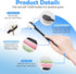 4Pcs Classic Style Extra Soft Toothbrush, Nano Toothbrush for Sensitive Gums Micro-Nano Manual Toothbrush with Soft Floss Bristle for Gum Care Pro...