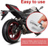 2 PCS Motorcycle Tire Valve Stems, 90 Degree Aluminum 11.3mm/10mm Rim Wheel Tubeless Angle Air Stem with Rubber Seals, Compatible with Most Motorc...