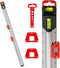 Kapro - 313 Measure Mate - Ultimate Home-Improvement Tool - With Level and Ruler - Features Sliding Markers and Knife Guide - Includes Nail Grippe...