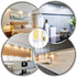 G8 LED Bulb, 20W Equivalent G8 Light Bulb, 2W 120V G8 Bi Pin Base, Dimmable, Daylight White 5000K, 10Packs...