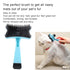 GLOGLOW Pet Grooming Brush, Self Cleaning Slicker Brush Short and Long Hair Shedding Brush for Dogs Cats Gently Removes Loose Undercoat(Blue) Hair...