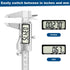 Digital Caliper Measuring Tool, 6 Inch Stainless Steel Vernier Caliper Digital Micrometer with Large LCD Screen, Auto-Off Feature, Easy Switch fro...
