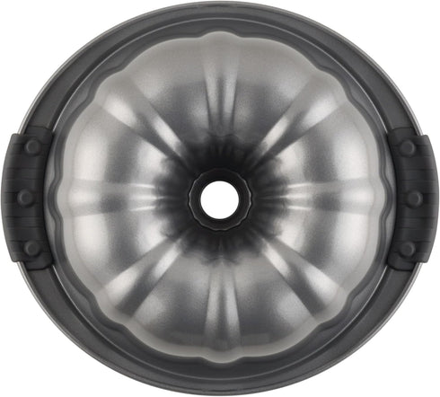 Anolon Advanced Nonstick Fluted Mold Baking Pan, 9.5 Inch, Gray, Carbon Steel...