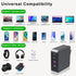 DTK USB C Wall Charger, 120W Fast Charger Block Plug, 4-Port Portable Power Adapter Charger Station for iPhone 14 13 12 11 Pro Max SE XS XR X 8 7,...