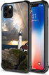 CARLOCA Compatible with iPhone 13 Pro Case,Lighthouse Beacon Clouds Identity Graphic Design Shockproof Anti-Scratch Hard Acrylic Case for iPhone 1...