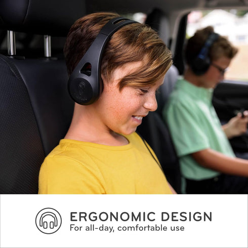 ThinkWrite Technologies / TWT Audio Ergo, TW100 | Premium On-Ear Noise Reducing Ergonomic Black Headphone (3.5MM)...