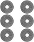 Replacement Parts for Ecovacs Deebot X1 Omni/Turbo Robot Vacuum Cleaner, Accessories, 6 Mop Cloth...