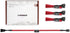 Noctua NA-SEC1 chromax.red, 3-Pin/4-Pin Extension Cables (30cm, Red)...