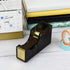 Acrylic Black Tape Dispenser Gold for Desk Masking Tape Cutter Holder 1-Inch Core Office Tape Dispenser...