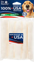 Pet Factory 100% Made in USA Beefhide 5" Chip Rolls Dog Chew Treats - Natural Flavor, 5 Count/1 Pack...