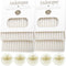 52pcs Translucent Sealing Wax Sticks, Andotopee Glue Gun Wax Seal Sticks for Wax Seal Stamp, Premium Sealing Wax for Envelope Letter Seal Wedding ...
