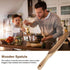 Spurtle for Sourdough Starter, Spreading, Cooking, Mixing, Reaching Bottom of Jar, Kitchen Utensils, Spurtles Kitchen Tools Wooden Kitchen Utensil...