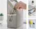 2 Pack Wall Hanging Storage Bag, Hanging Organizer Bag with Sticky Hook, Wall Organizer for Dormitory Bathroom Bedroom Kitchen (Grey)...