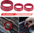 For Dodge Challenger Charger 2015-2024 Interior Accessories Decoration Steering Wheel Shift Paddle Extended Trim Cover+Air Conditioner Switch CD B...