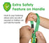 Grab & Go Children's Walking Rope (6 child). Teacher Designed. Extra Safety Feature on Handles. Strong Fabric & Heavy Duty Stitching. Includes Lea...
