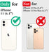 Cozycase Compatible with Waterproof iPhone 11 case, Built-in Screen Protector, Full-Body Rugged Bumper Sealed Case Cover, Shockproof Dustproof Wat...