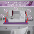 2 Pcs Sewing Machine Muffling Mat Pedal Mat Sewing Machine Mat Reduce Vibrations Noise No Slip Rubber Sewing Machine Accessories for Quilting Embr...