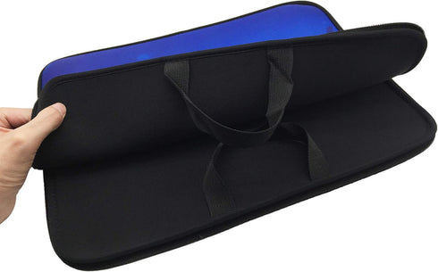 15-15.6 Inch Laptop Sleeve Case Handle Bag Neoprene Cover (Coral)...