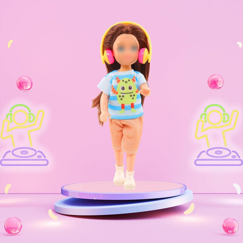 30 PCS Mini 6 Inch Doll Clothes and Accessories Include 4 Tops, 4 Pants for Boy Dolls, 5 Dresses , 2 Swimsuit and 2 Shoes, 10 Outfits Hangers Pock...