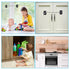 Hotop 4 Pack Fridge Cabinet Locks for Kids with Keys Self Adhesive Child & Baby Toddlers Proofing Mini Safety Locks for Refrigerator Deep Freezer ...