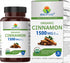 Brieofood Organic Cinnamon 1500mg, 45 Servings, Vegetarian, Gluten Free, 90 Vegetarian Tablets...