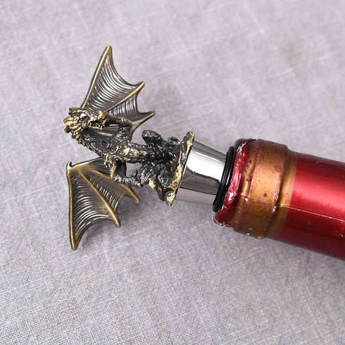Wine Stopper,Dragon Wine Stoppers for Wine Bottles?Cute Wine Accessories/Kitchen Gadgets D1...